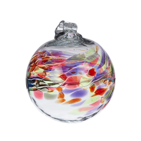 Boule en verre soufflée Anniversaire "Décembre"