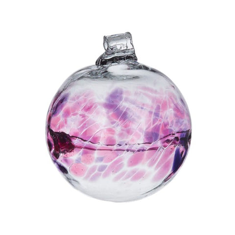 Boule en verre soufflée Anniversaire "Février"