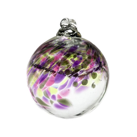 Boule en verre soufflée Anniversaire "Juin"