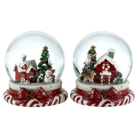 Boules décoratives avec maison