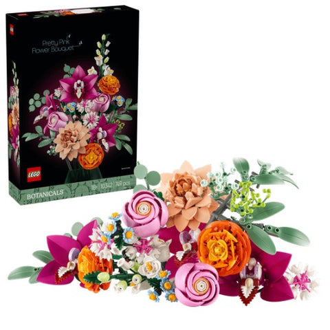 Le joli bouquet de fleurs roses - LEGO