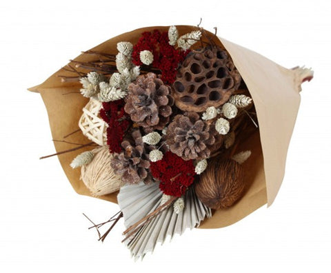 Bouquet séché « Noël Naturel »