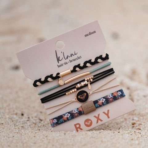 Bracelets et attaches cheveux "Roxy" noir – KLANI
