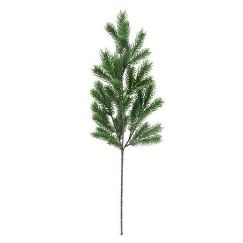 Tige décorative de pin vert