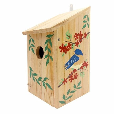 Cabane à oiseaux en pin