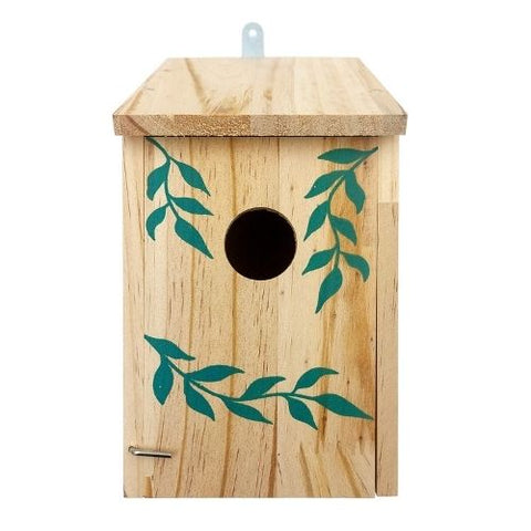 Cabane à oiseaux en pin