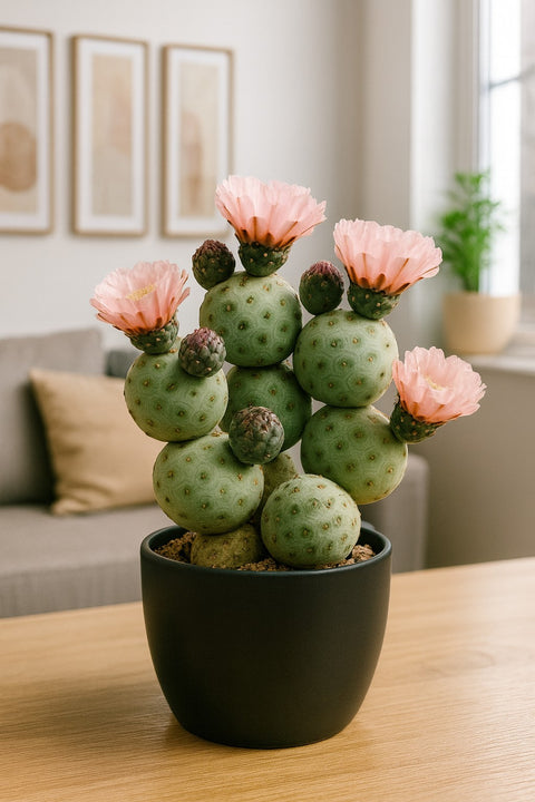 Plante d'intérieur "Cactus Tephrocactus"