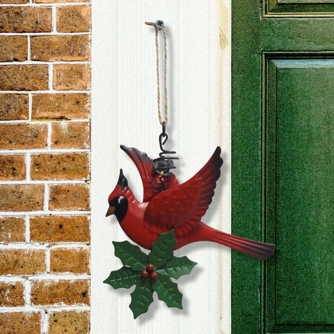 Ornement de Cardinal avec houx