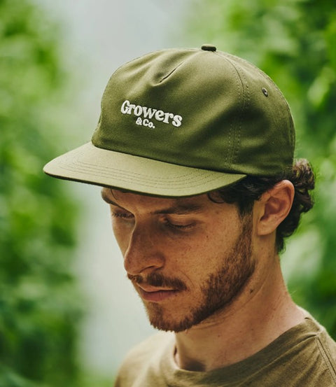 Casquette Kuroda olive Growers