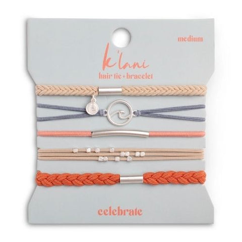 Bracelets et attaches cheveux "Celebrate" - KLANI