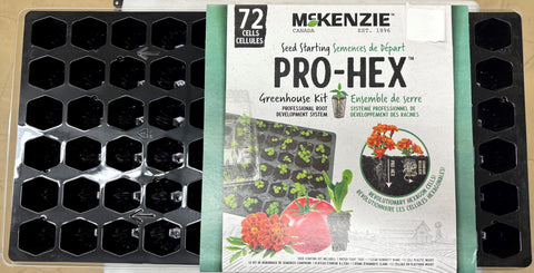 Ensemble de serre PRO-HEX – Plateau de germination 72 cellules