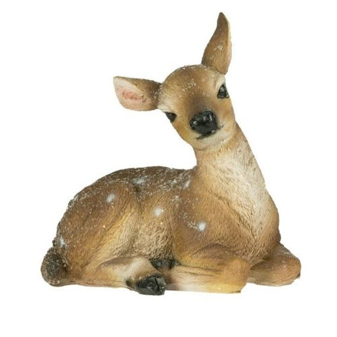 Décoration de cerf couché