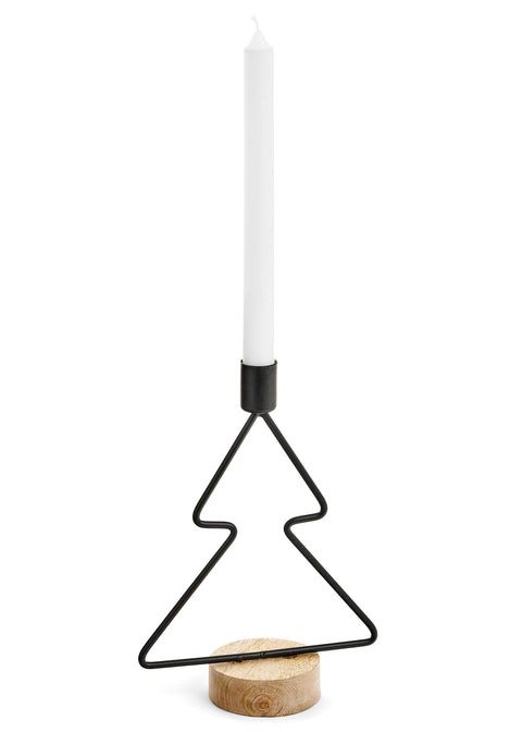 Chandelier avec base en forme de sapin