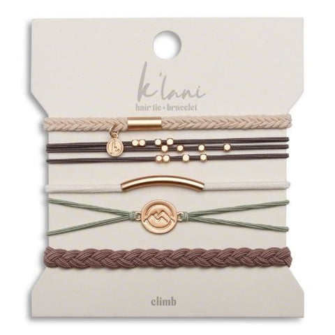 Bracelets et attaches cheveux "Climb" - KLANI