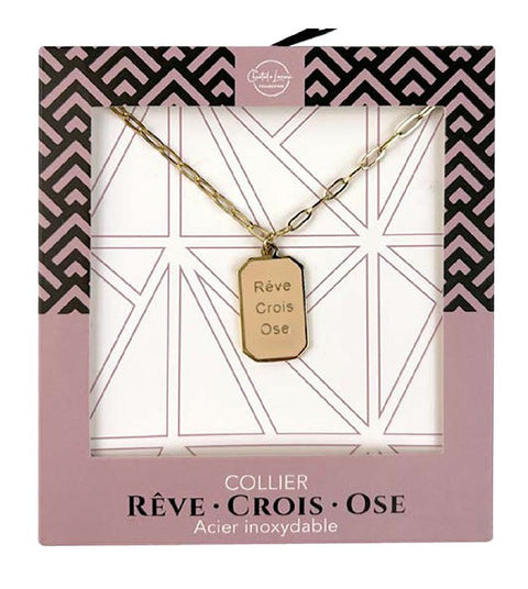 Collier Rêve-Crois-Ose – Collection Chantal Lacroix