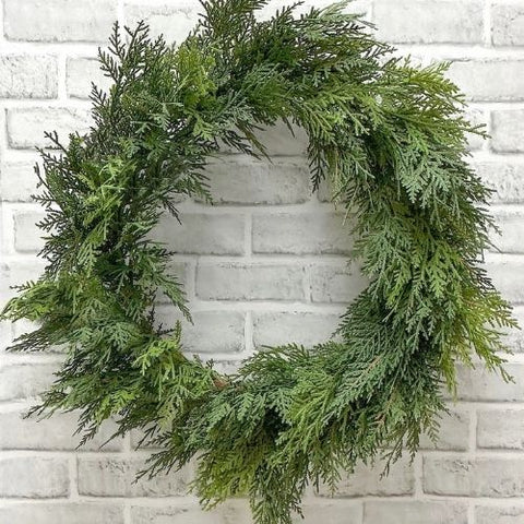 Couronne de cèdre blanc du Nord artificiel