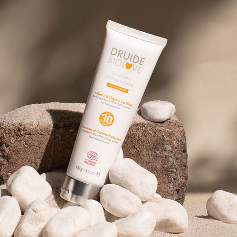 Crème solaire minérale SPF 30 – Druide BioLove