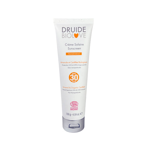 Crème solaire minérale SPF 30 – Druide BioLove