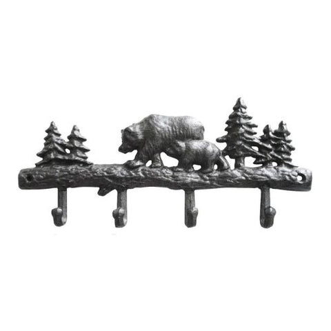 Crochet décoratif "Ours en forêt"