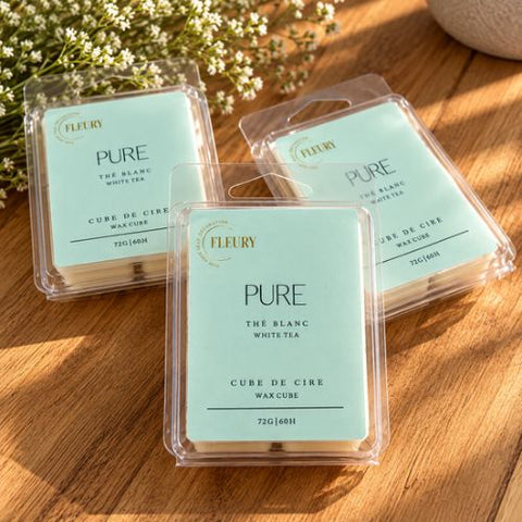 Cubes de cire parfumée "Pure" - Fleury