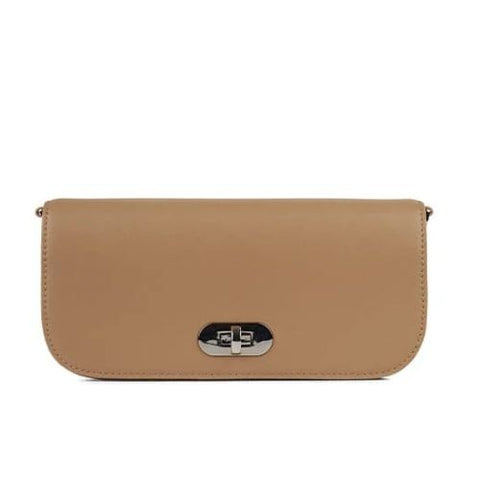 Portefeuille bandoulière 2 en 1 beige Le Dakota - Lambert