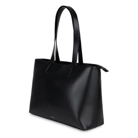 Sac fourre-tout en cuir vegan Danyka noir - Lambert