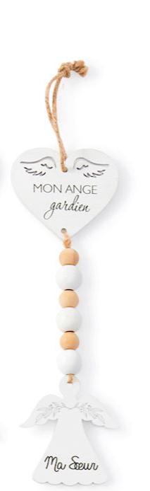 Ornement d'ange gardien "Soeur"