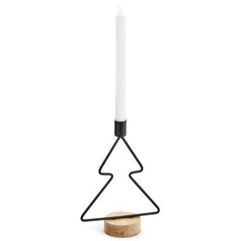Chandelier avec base en forme de sapin