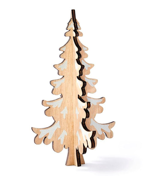 Décoration en bois "Sapin de table"