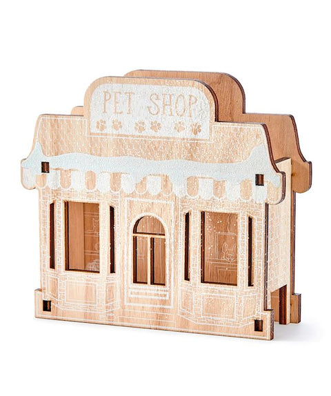 Décoration en bois "Animalerie"
