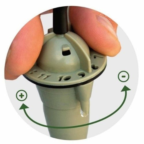 IRISO - Kit de 10 goutteurs avec pieds - goutte à goutte - 10 - kit jardinière