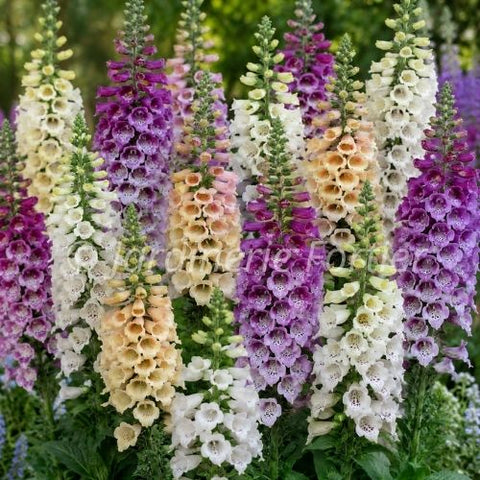 Digitalis "Dalmatian mixte"