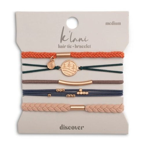 Bracelets et attaches cheveux "Discover" - KLANI
