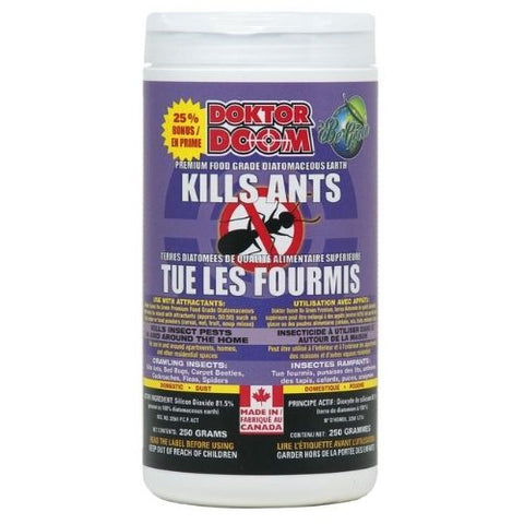 Terre diatomée contre les fourmis