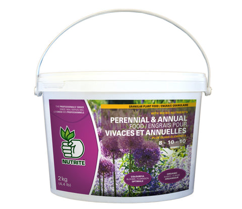 Engrais "Annuelles et vivaces 8-10-10 " Nutrite