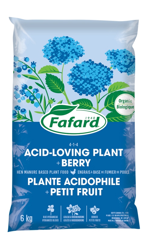 Engrais naturel petits fruits "Fafard" 4-1-4 Biologique