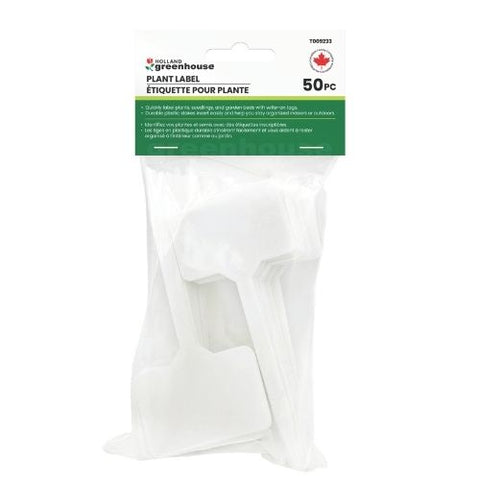 Étiquettes d’identification en plastique pour plante