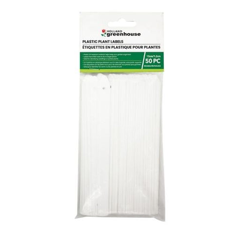 Étiquettes plastique pour plantes