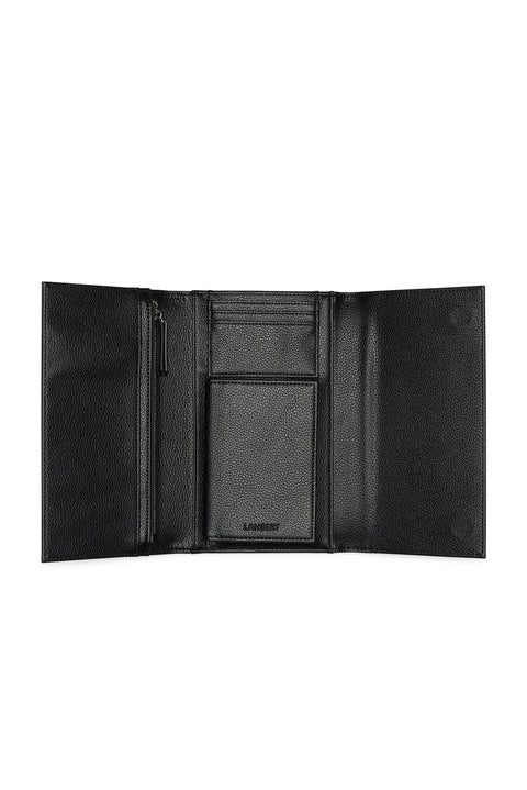 Étui passeport Atlas Noir - Lambert