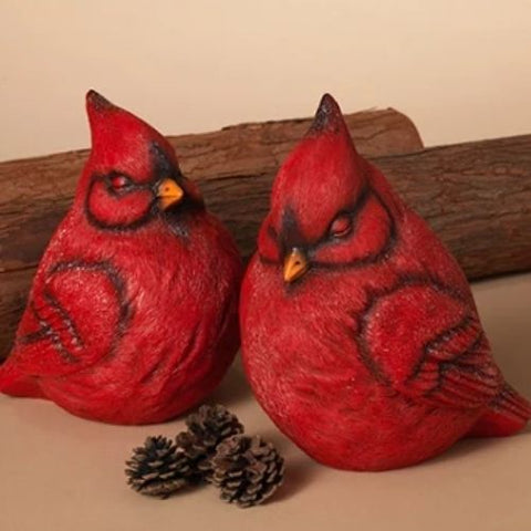 Cardinal en résine