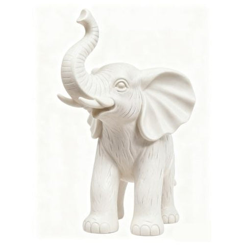 Figurine décorative éléphant blanc