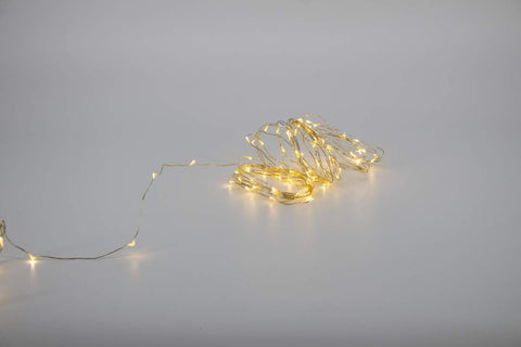 Fil lumineux blanc chaud