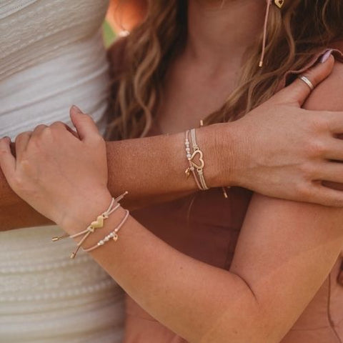 Bracelets élastiques ajustables "Mère/Fille" – KLANI