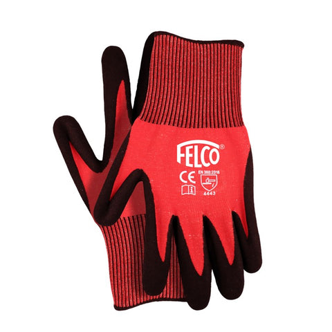 Gants Résistants aux Coupures en Fibre HPPE avec Revêtement en Nitrile FELCO 701