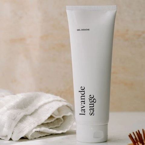 MARÉE CHANDELLE Gel douche "Lavande et sauge"