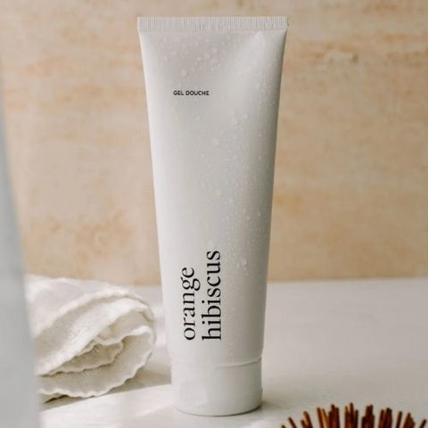 MARÉE CHANDELLE Gel douche "Orange et hibiscus"