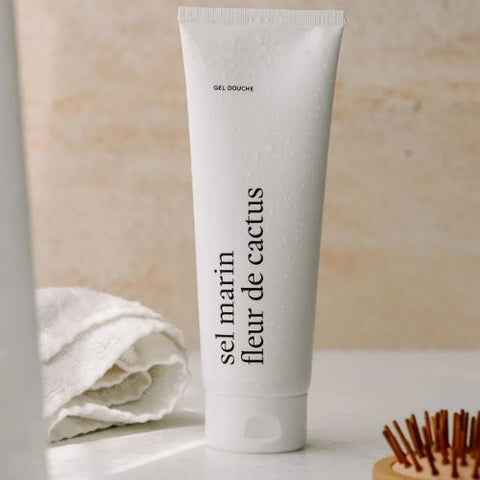 MARÉE CHANDELLE Gel douche "Sel marin et fleur de cactus"