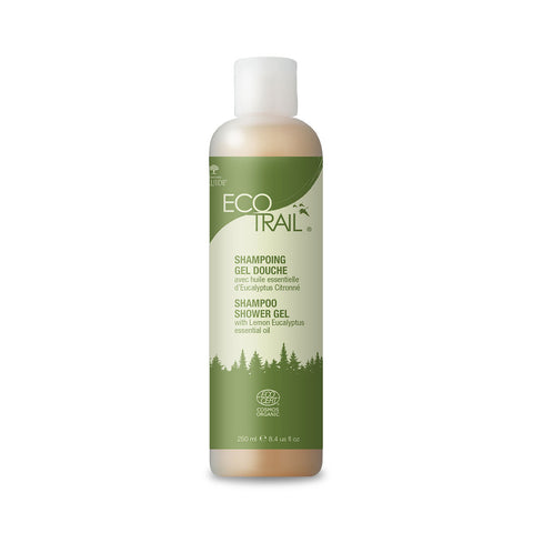 Shampoing et Gel Douche Eucalyptus Citronné – Druide EcoTrail