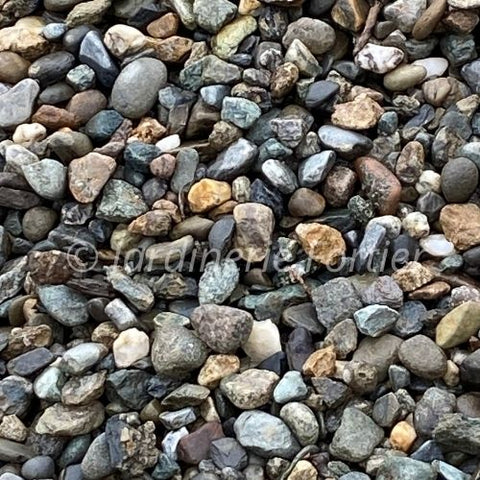 Galet de rivière lavé 5/8 à 1 pouces en vrac