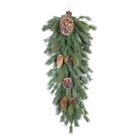 Suspension de pin avec pommes de pin